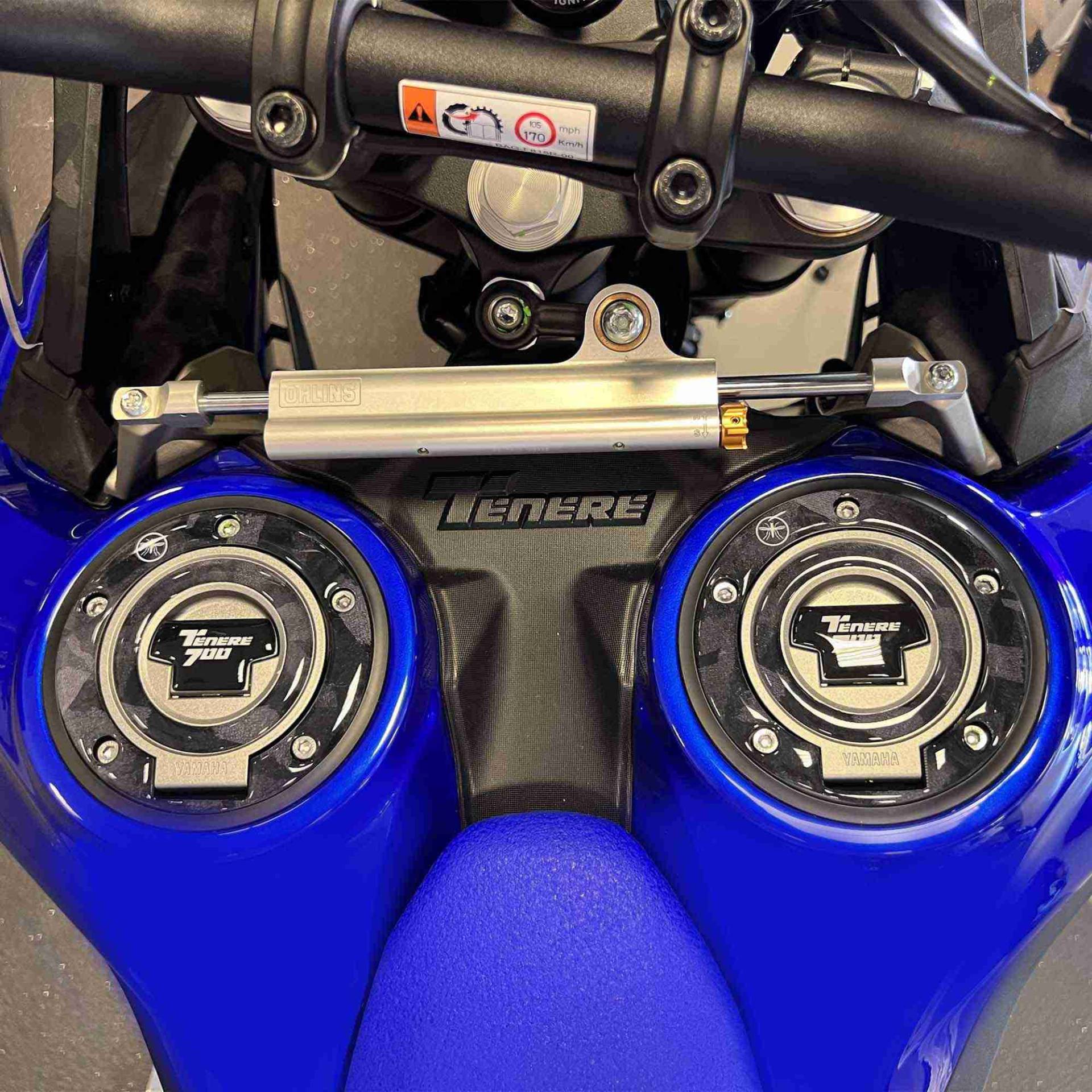 labelbike - Zwei Aufkleber Resined Motorrad Tankdeckelschutz kompatibel mit Yamaha Tenere 700 World Raid ab 2022 von LABELBIKE
