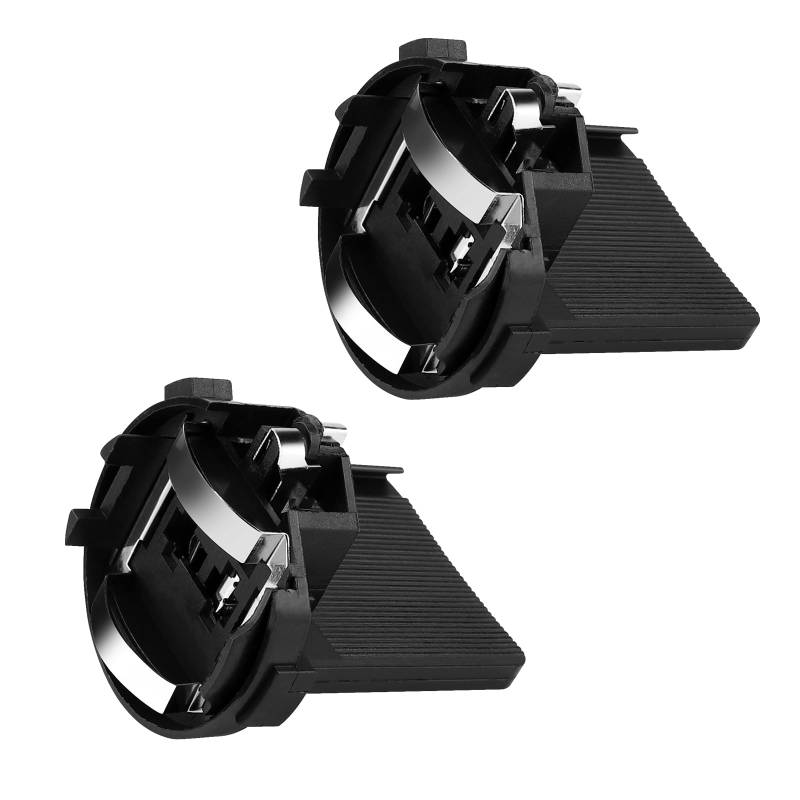 lalago 2 Stück Halogen Lampen Halter, Scheinwerfer Lampenfassung Ersatz für VW Golf 2 Golf 6 Golf 7 MK6 MK7, Abblendlicht Scheinwerfer Lampen Halter für Tiguan, Touran, Sharan von lalago