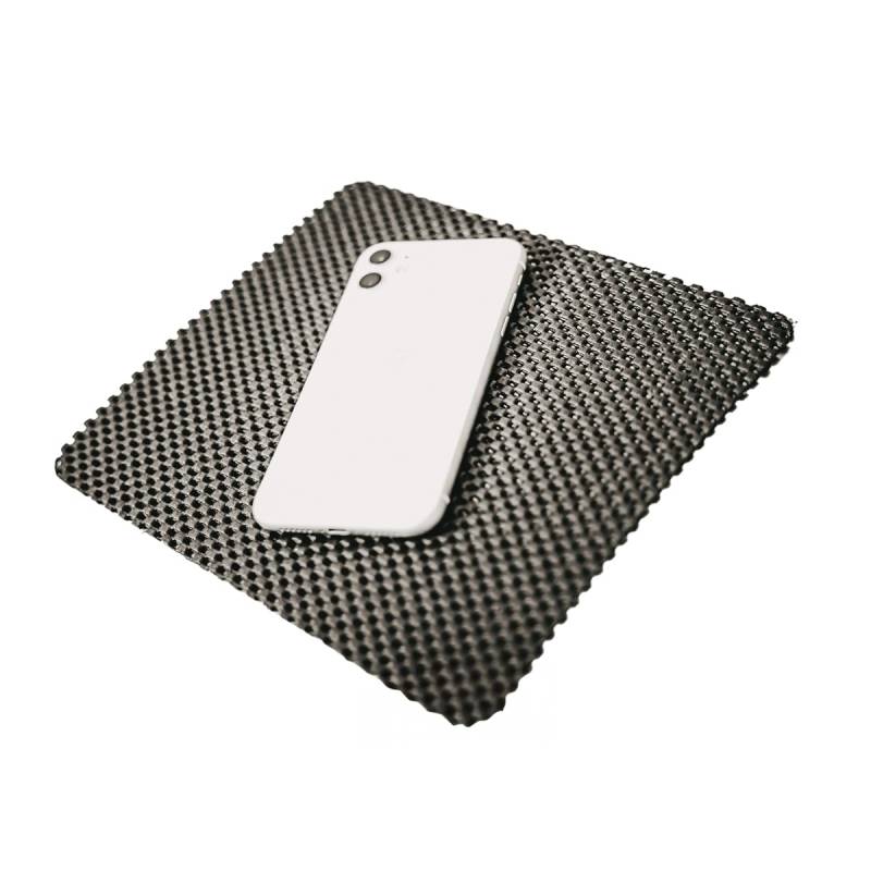 Black-CAT Original Antirutschmatte, Handy-Mate 240 x 200 mm | Universal Handymatte für Armaturenbrett | rutschfest für Smartphone, Brille und Schlüssel von lasiprofi