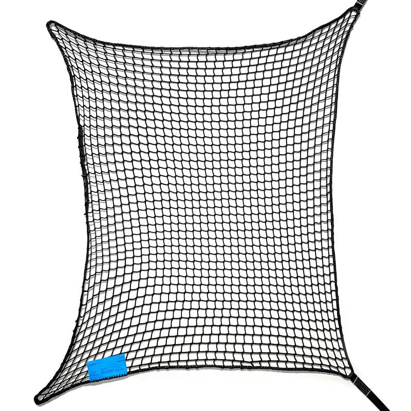 LASIPROFI - PKW Netz zur Ladungssicherung | Praktisches Gepäcknetz für das Auto | Ideal für den Transport. | Größe: 1.200x1.000mm | Farbe: schwarz von lasiprofi