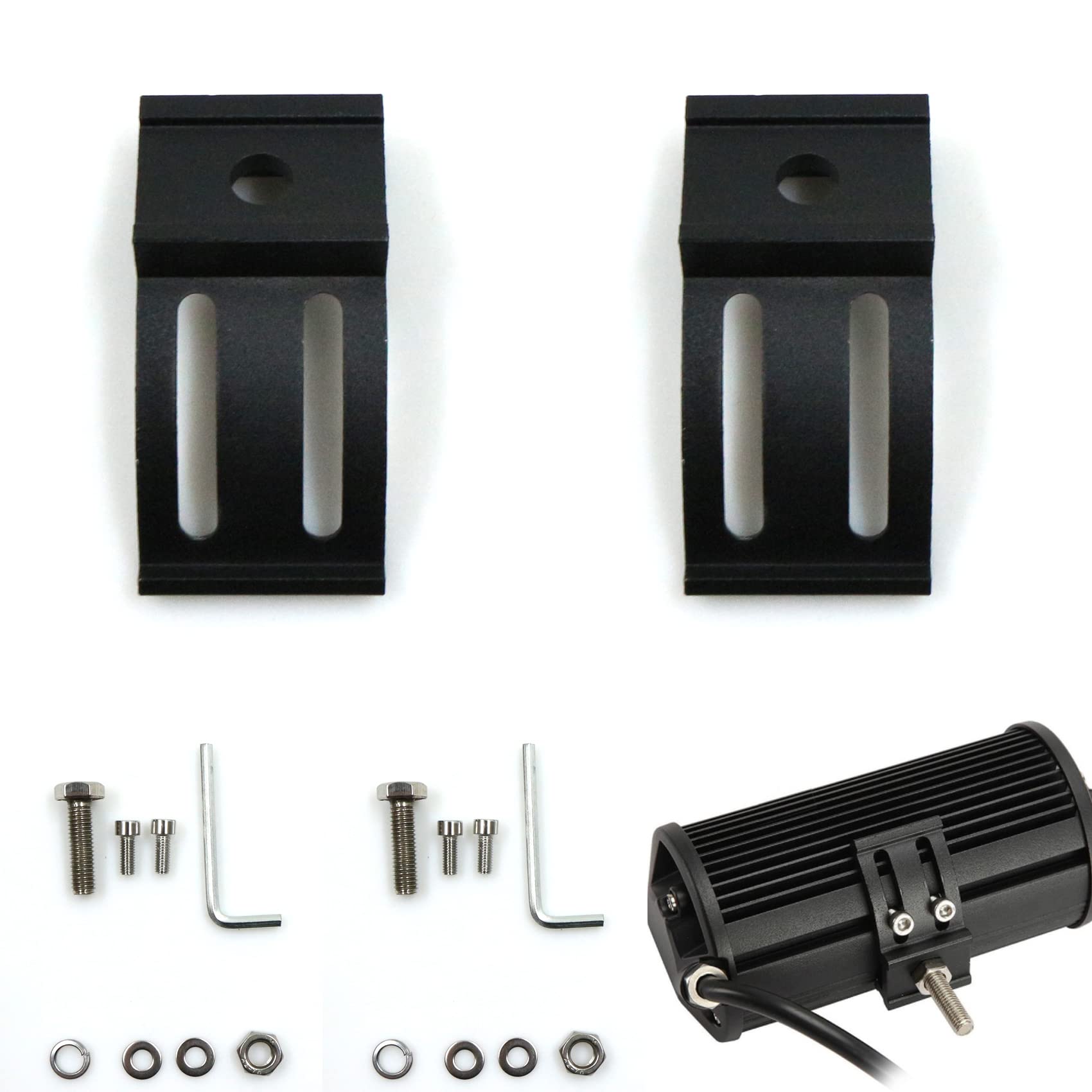 Arbeitsleuchten Halterung Universal Scheinwerferhalterung Light Bar Lichtleisten-Halterung Arbeitslicht Dach Traktoren Auto Lkw Motorrad Boot Pkw-Dachhalterung 32 * 65mm 2 StüCk Arbeitsleuchten Halterung Universal Scheinwerferhalterung Light Bar Lichtleisten-Halterung Arbeitslicht Dach Traktoren Auto Lkw Motorrad Boot Pkw-Dachhalterung 32 * 65mm 2 StüCk von lemgyiamz