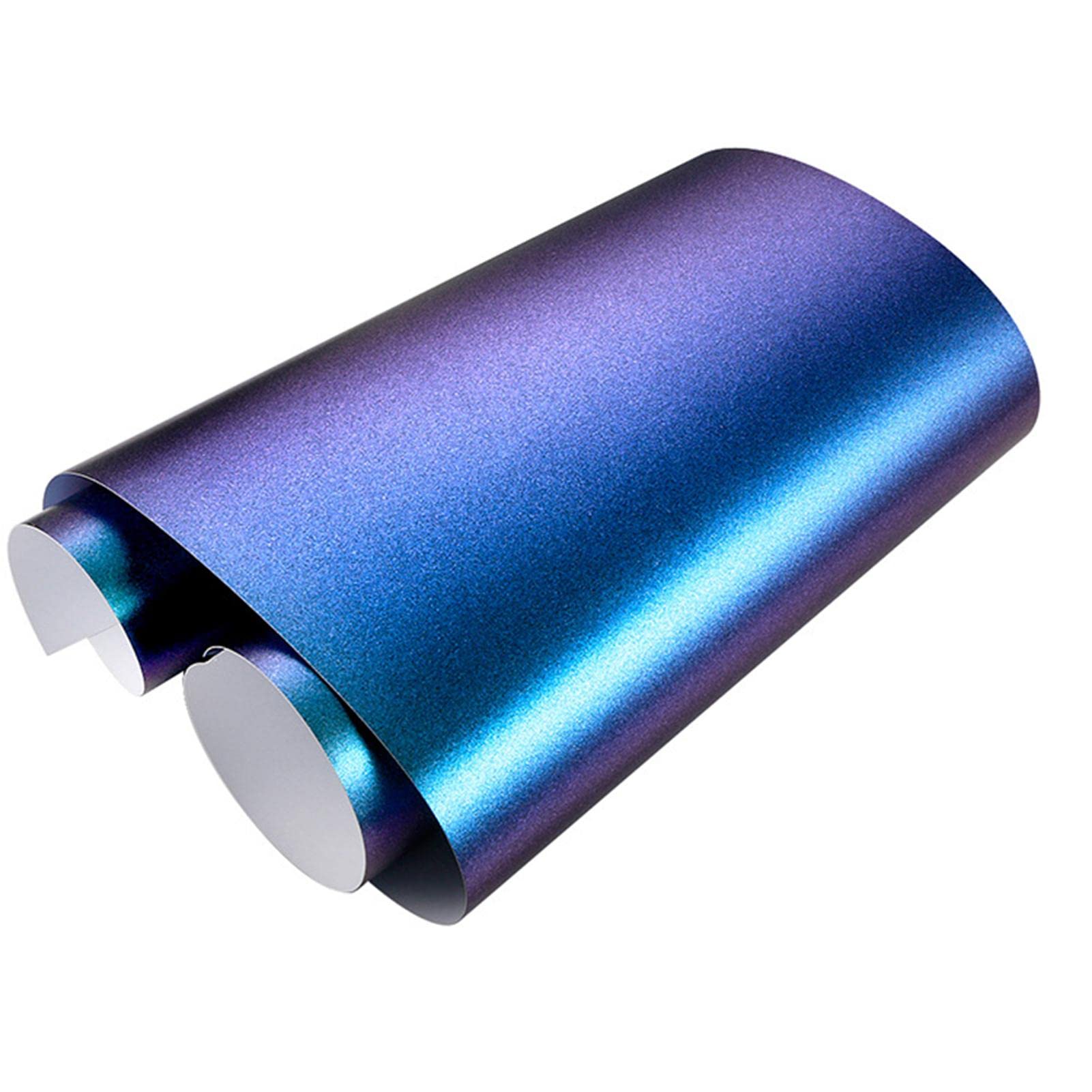lencyotool Auto-Vinylfolie glänzend lila,Glänzende lila Dekorfolie für Auto | Dehnbarer Schutzkappen-Liner, Selbstklebende Lackschutz-Vinylfolie mit Air-Release-Technologie von lencyotool