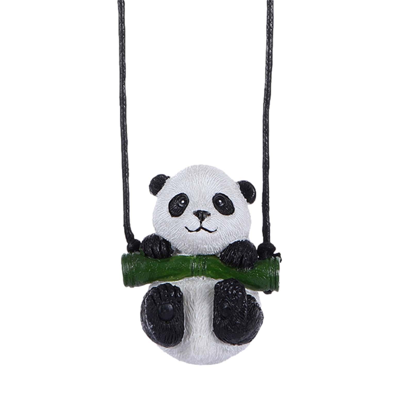 Leryveo Niedlicher Panda-Autoanhänger,Panda-Autoanhänger | Panda Auto-Rückspiegel-Anhänger - Niedliches Harz-Panda-Rückspiegel-Zubehör für Baum, Tür, Schlafzimmer Leryveo Niedlicher Panda-Autoanhänger,Panda-Autoanhänger | Panda Auto-Rückspiegel-Anhänger - Niedliches Harz-Panda-Rückspiegel-Zubehör für Baum, Tür, Schlafzimmer von leryveo