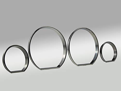 LETRONIX Black Chrom Tachoringe Tacho Ringe zum Clipsen geeignet für Fahrzeug E46 3er Reihe von letronix