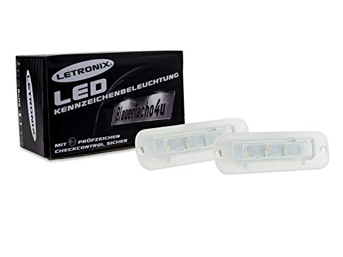LETRONIX SMD LED Kennzeichenbeleuchtung Module geeignet für G-Klasse W463 1990-2012 mit E-Prüfzeichen LETRONIX SMD LED Kennzeichenbeleuchtung Module geeignet für G-Klasse W463 1990-2012 mit E-Prüfzeichen von letronix