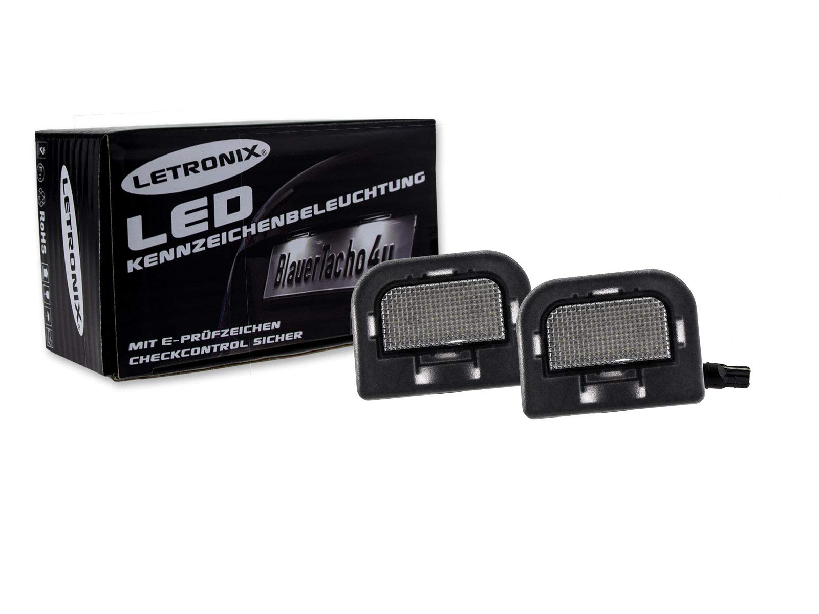 LETRONIX SMD LED Kennzeichenbeleuchtung Module geeignet für Optima Typ JF ab 2015 / i30 Typ PD Kombi ab 2017 mit E-Prüfzeichen LETRONIX SMD LED Kennzeichenbeleuchtung Module geeignet für Optima Typ JF ab 2015 / i30 Typ PD Kombi ab 2017 mit E-Prüfzeichen von letronix