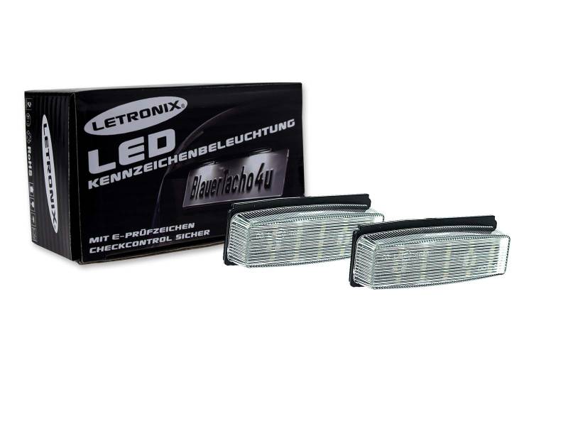 LETRONIX SMD LED Kennzeichenbeleuchtung Module geeignet für MX5 MX-5 Typ NC 2005-2015 mit E-Prüfzeichen von letronix