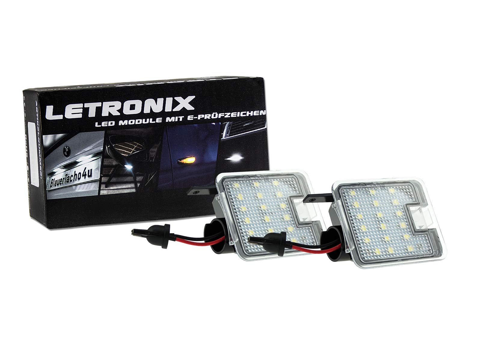 LETRONIX SMD LED Umfeldbeleuchtung Ausstiegsbeleuchtung Module Geeignet für/Kompatibel mit: C-Max/C-Max 2 II auch Grand C-Max/Focus 3 III/Kuga/Kuga 2 II/Mondeo 5 V/S-Max 2 II von letronix
