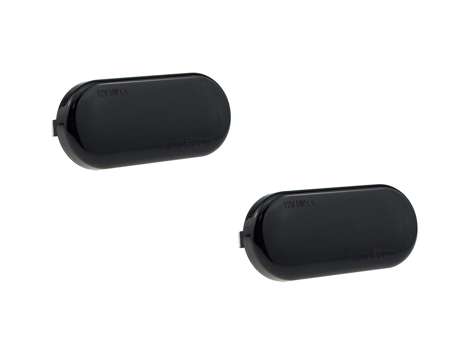 letronix LED Seitenblinker Blinker Module Smoke Schwarz mit E-Prüfzeichen von letronix