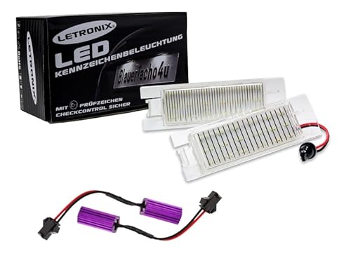 letronix SMD LED Kennzeichenbeleuchtung Nummernschildbeleuchtung Module mit E-Prüfzeichen von letronix