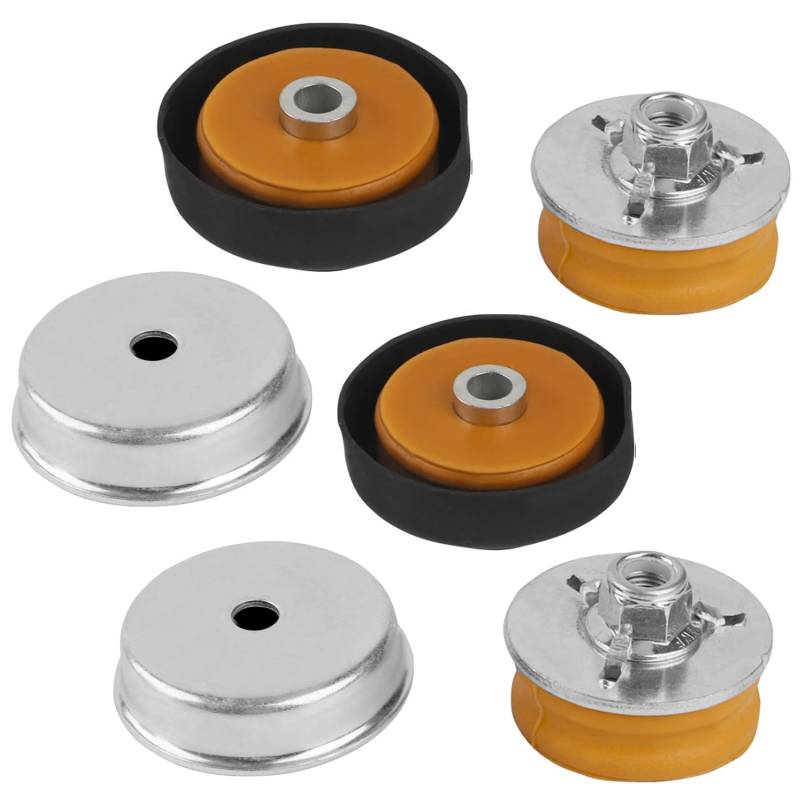 Federbeinstützlager Domlager Reparatursatz Stoßdämpferdichtung Federbeinhalterungen Ersatz für BMW 1er 3er X1 E81 E87 E88 E90 E91 E92 E93 33506771737 33506767010 Hinten Links Rechts von liangren