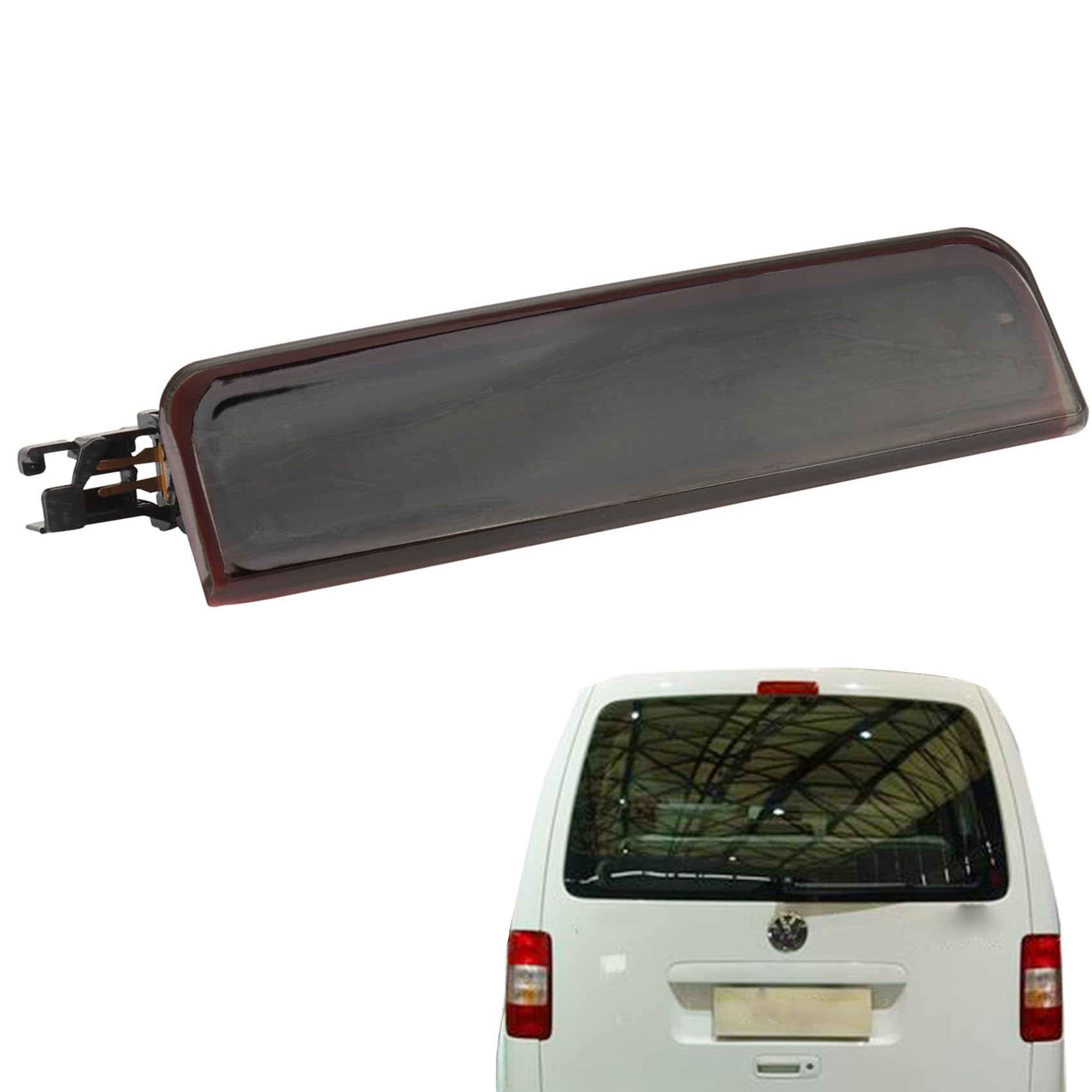 liangren 2K0945087C Drittes 3. Bremslicht Zentrum Hohe Bremsleuchte Ersatz für 2004-2015 VW Caddy 3 Mk3 Estate Box schwarz liangren 2K0945087C Drittes 3. Bremslicht Zentrum Hohe Bremsleuchte Ersatz für 2004-2015 VW Caddy 3 Mk3 Estate Box schwarz von liangren