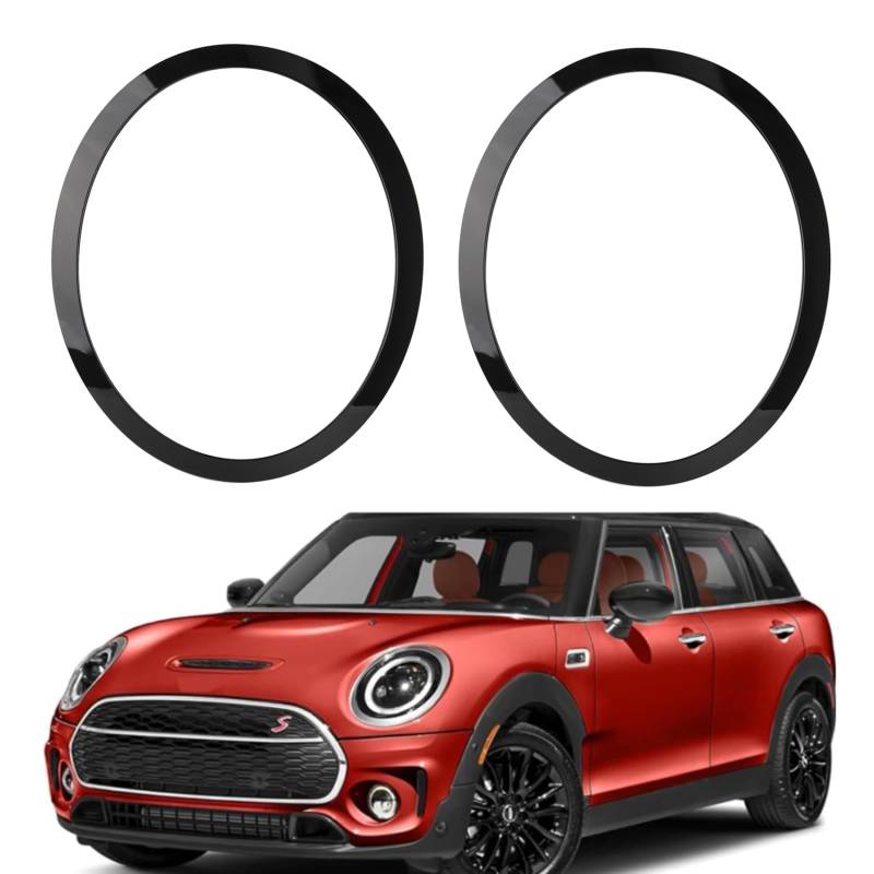 liangren Schwarz Scheinwerfer-Zierring Auto Ersatz mit 2014–2021 Mini Cooper F55 F56 F57 51137300631 51137300632 51712355791 51712355798 von liangren