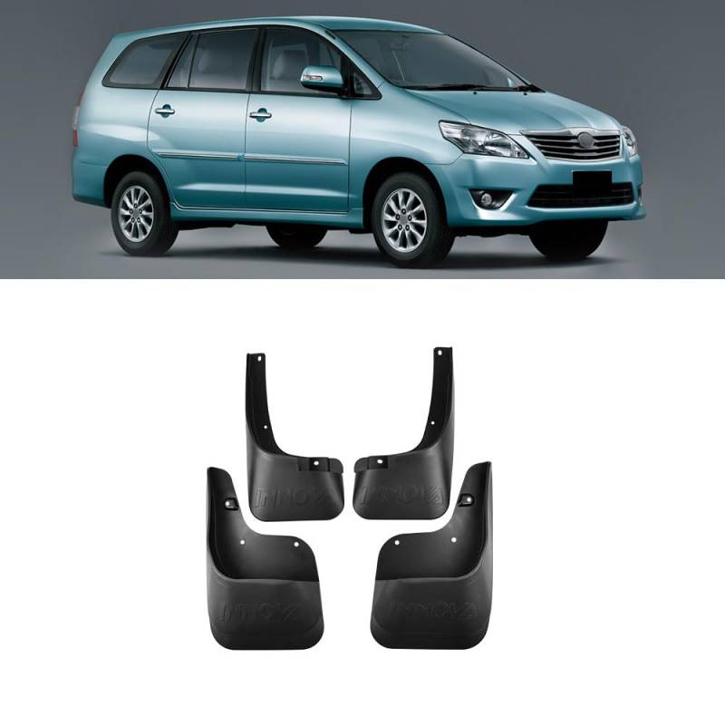4 Stück Auto Spritzschutz Schmutzfänger,für Toyo-TA Innova 2011-2015,Vorne Hinten Kotflügel,Protection Zubehör von lixuejian
