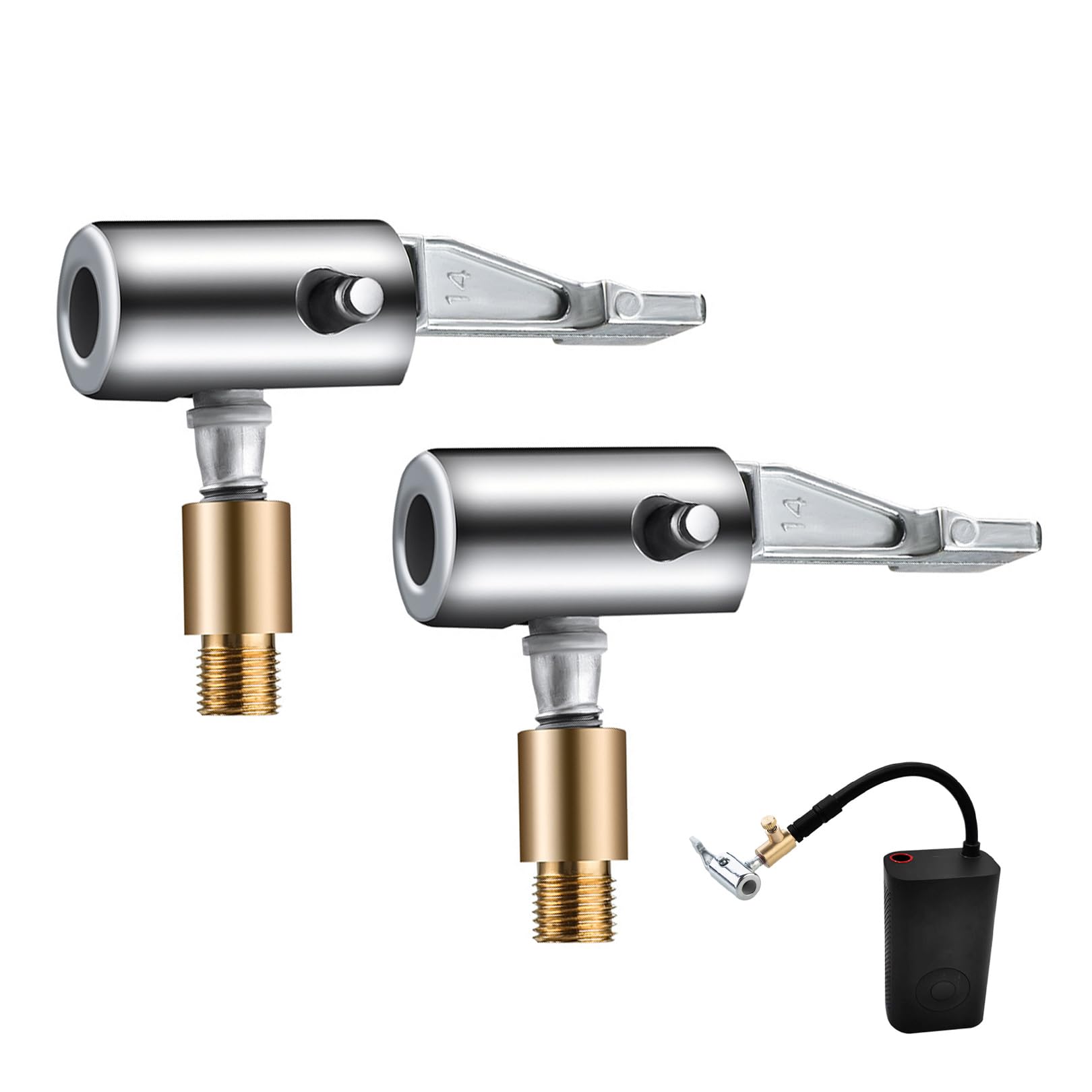 lokxmve 2 Stück Autoventil Adapter 8mm Autoventil Hebelstecker Air Chuck Tragbarer Reifenluftfutter Ventil Anschluss Reifen Ventil Luftpumpe Clip Autoluftpumpen Gewindedüsen Adapter Reifenfülldüse lokxmve 2 Stück Autoventil Adapter 8mm Autoventil Hebelstecker Air Chuck Tragbarer Reifenluftfutter Ventil Anschluss Reifen Ventil Luftpumpe Clip Autoluftpumpen Gewindedüsen Adapter Reifenfülldüse von lokxmve