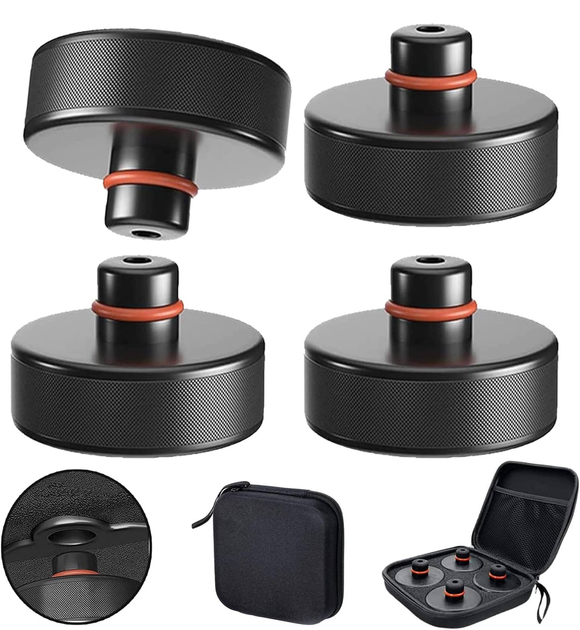 Loonara LiftSecure Pro Wagenheber Gummiauflagen für Tesla Model Y - Tesla Model 3 - Tesla Model 3 Highland – Premium Tesla Zubehör/Tesla Accessories von loonara