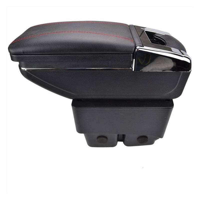Auto Armlehne Box Für Ford für Fiesta 2009 2010 2011 2012 2013 2014 2015 2016 2017 Auto Center Armlehne Console Storage Box Drehbare Armlehne(1) von luoliang
