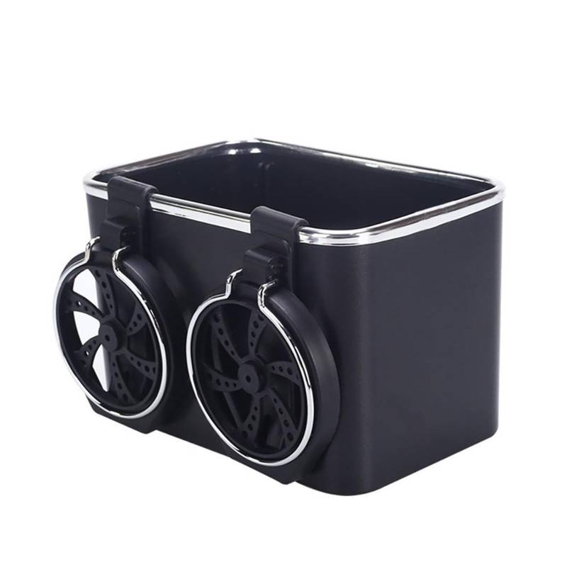 Auto Armlehne Box Neue multifunktionale Aufbewahrungsbox fürs Auto, Armlehnen-Organizer, Innenraum verstauen und aufräumen, Zubehör für Telefon, Taschentuchbecher, Getränkehalter von luoliang