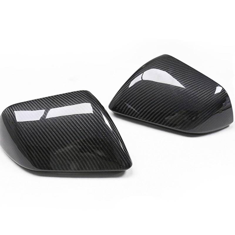 Kfz-Rückspiegelgehäuse Für Ford Für Mustang 2015-2018 2 STÜCKE Carbon Fiber Rückansicht Seitenspiegel Abdeckung Shell Gehäuse Trim Auto Zubehör von luoliang
