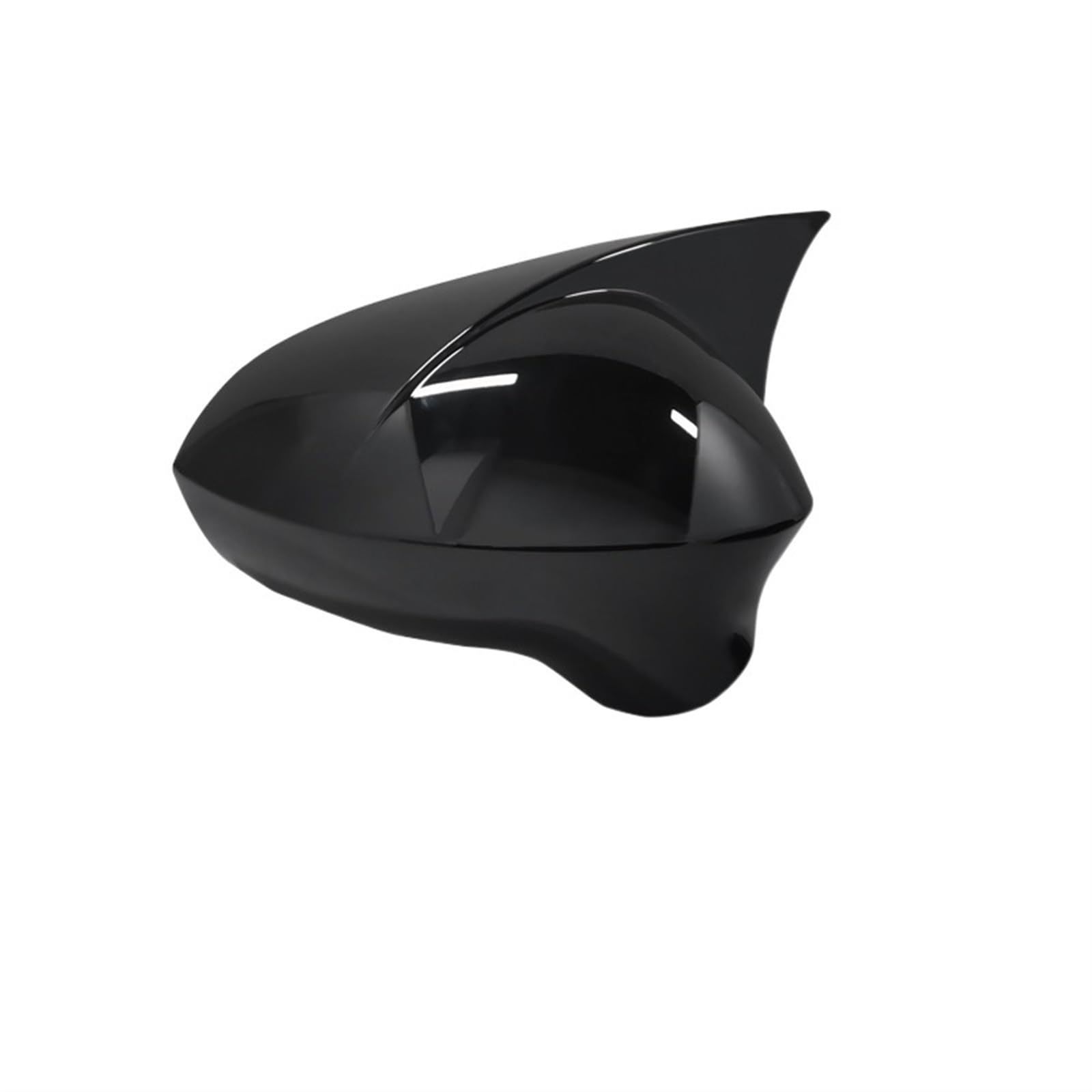 Kfz-Rückspiegelgehäuse Für Seat Ibiza 2008-2017 Spiegelabdeckung Piano Black Außenzubehör(Black-Left) von luoliang