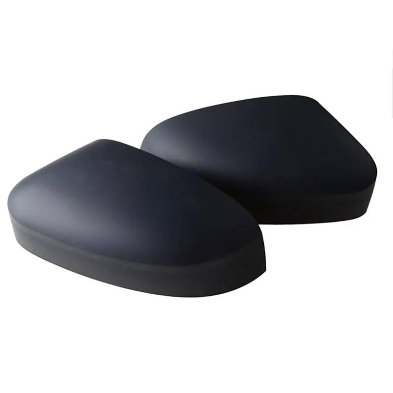 Kfz-Rückspiegelgehäuse Rückspiegelkappe Seitenspiegelabdeckung Autotür-Seitenspiegelabdeckungen für Passend für Ford für Focus 2011-2014 Autozubehörteile(Matte Black P) von luoliang