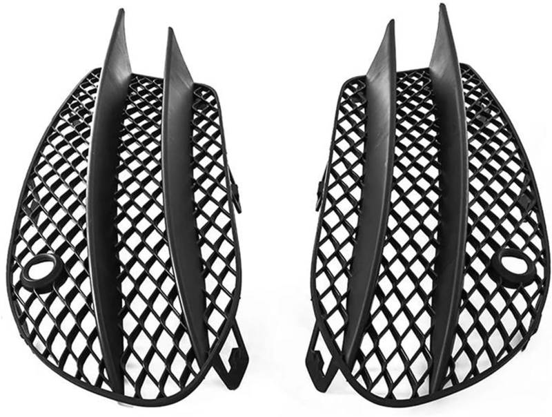 Kühlergrill für Nebelscheinwerfer 1 Paar Auto Front Stoßstange Nebel Licht Lampe Kühlergrill Abdeckung Für Benz C-Klasse W205 C205 von luoliang