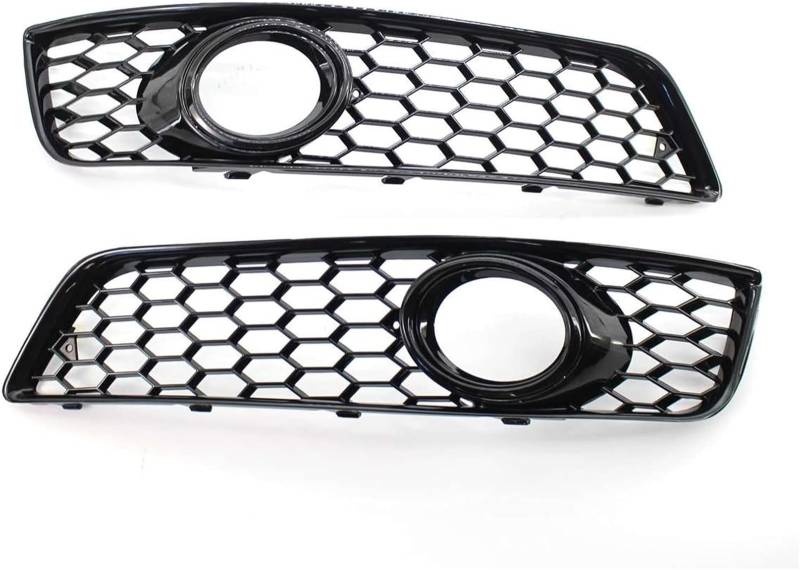 Kühlergrill für Nebelscheinwerfer Auto Front Nebel Licht Abdeckung Für A3 8P Links + Rechts Honeycomb Mesh Grille Grill von luoliang