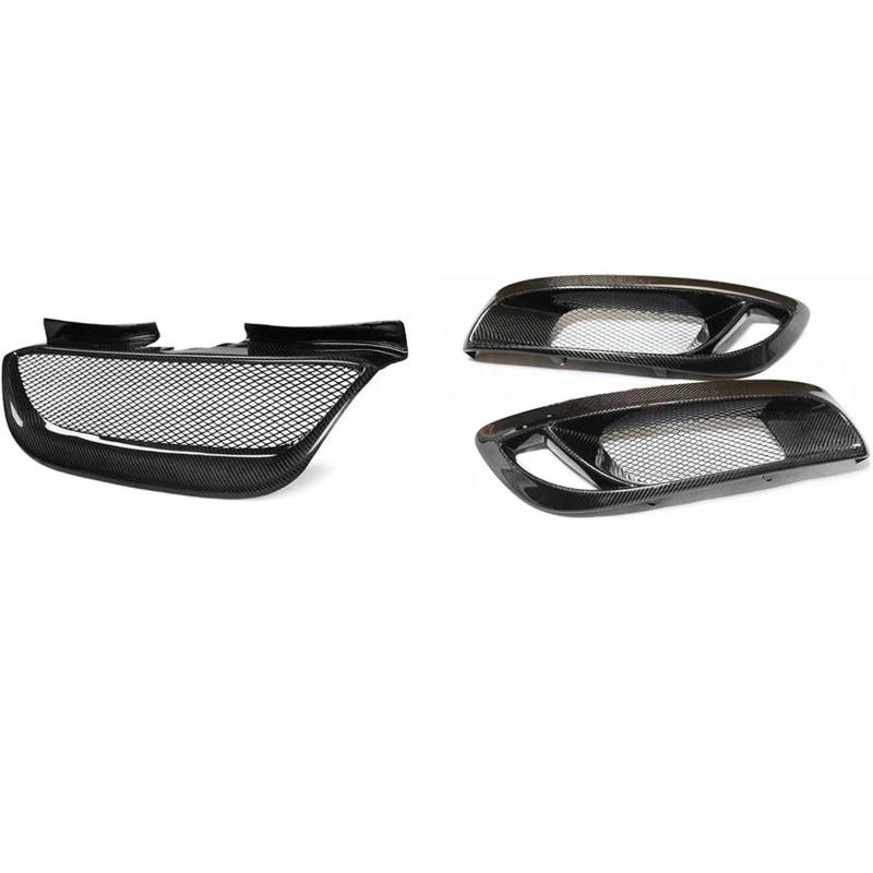 Kühlergrill für Nebelscheinwerfer Auto Front Niere Grill für Hyundai für Genesis für Coupe 2008-2012 Front Grill Grille Unteren Körper Stoßstange von luoliang