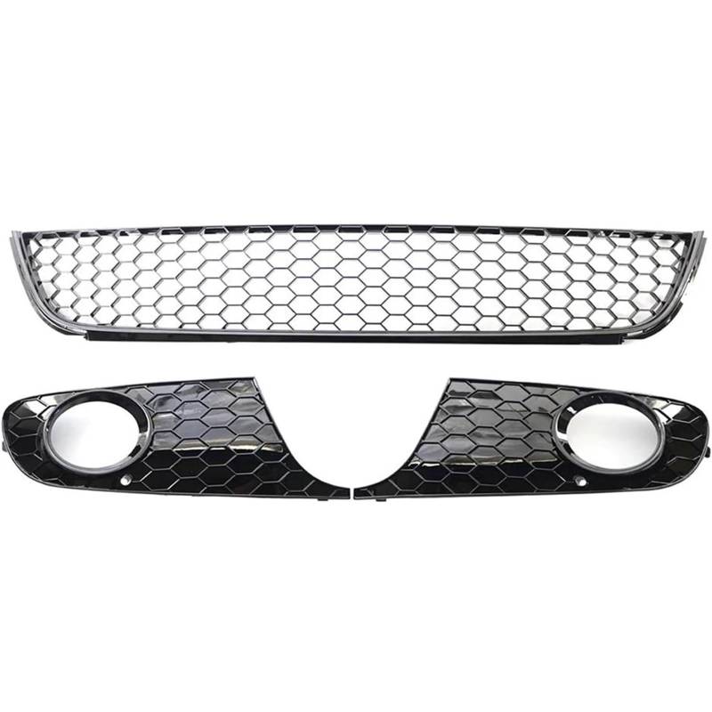 Kühlergrill für Nebelscheinwerfer Auto Front Niere Grill für vw für Golf 6 für Jetta MK6 2009-2013 Auto Honeycomb Front Lower von luoliang