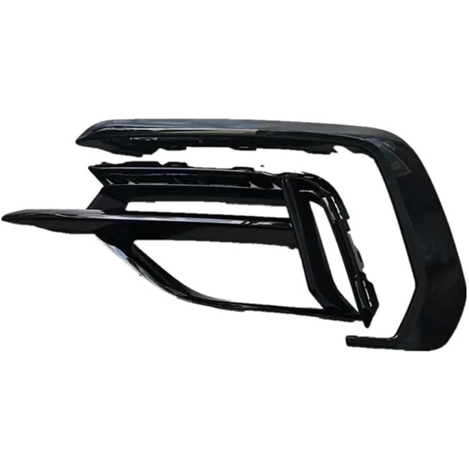 Kühlergrill für Nebelscheinwerfer Auto Front Niere Grill für vw für Golf 75 2019-2021 Auto Vorderen Stoßfänger Unten Grill Nebel Lampe Abdeckung(Left) von luoliang