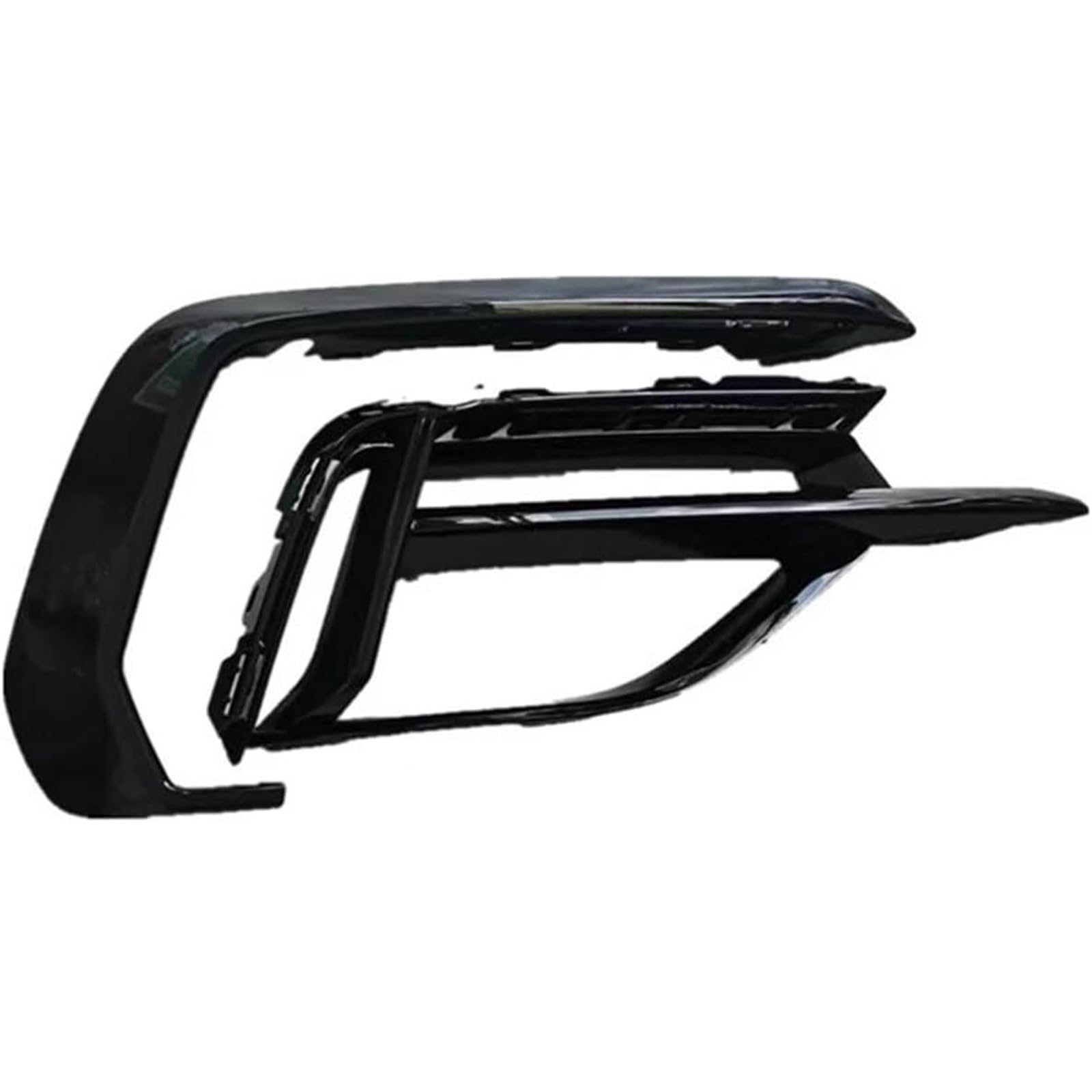 Kühlergrill für Nebelscheinwerfer Auto Front Niere Grill für vw für Golf 75 2019-2021 Auto Vorderen Stoßfänger Unten Grill Nebel Lampe Abdeckung(Right) von luoliang