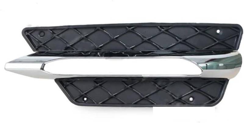 Kühlergrill für Nebelscheinwerfer Auto Front Stoßstange Gitter Nebel Licht Abdeckung Für Mercedes Für Benz W204 2012-2014(Only 1 Left) von luoliang
