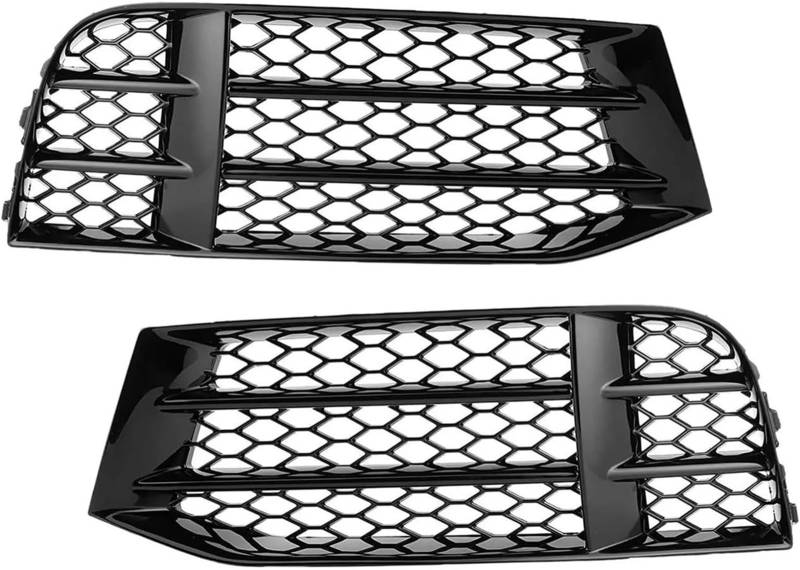 Kühlergrill für Nebelscheinwerfer Auto Front Stoßstange Nebel Licht Gitter Nebel Lampe Abdeckung Für RS5 B 8,5 2013-2016 von luoliang