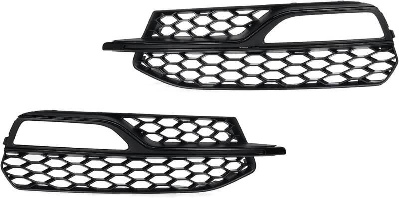 Kühlergrill für Nebelscheinwerfer Auto Front Stoßstange Nebel Licht Kühlergrill Grill Mesh Nebel Lampe Abdeckung Für A3 Für S-Linien(2) von luoliang