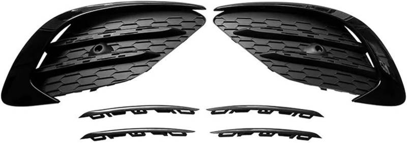 Kühlergrill für Nebelscheinwerfer Auto Front Stoßstange Splitter Protector Nebel Licht Kühlergrill Für Mercedes Für Benz X118 CLA35 von luoliang