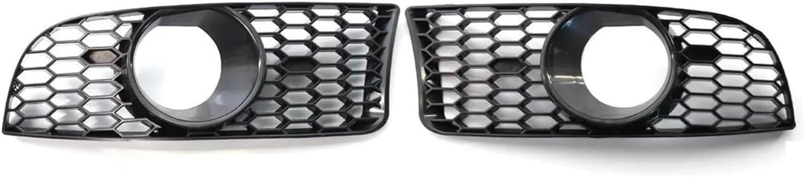 Kühlergrill für Nebelscheinwerfer Auto Frontschürze Unteren Nebel Licht Lampen Gitter Grille Für BMW 3-Serie 2006-2011(with Holes) von luoliang