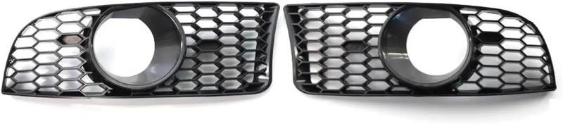 Kühlergrill für Nebelscheinwerfer Auto Frontschürze Unteren Nebel Licht Lampen Gitter Grille Für BMW 3-Serie 2006-2011(with Holes) von luoliang
