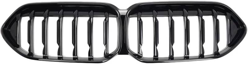 Kühlergrill für Nebelscheinwerfer Auto Frontstoßstangengrill Glänzend Schwarz Racing Gitter Für BMW Auto Frontstoßstangengrill von luoliang