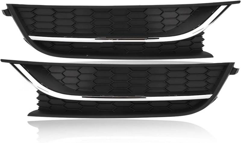 Kühlergrill für Nebelscheinwerfer Auto Nebel Licht Abdeckung Für vw Für Passat 2012-2015 Front Stoßstange Nebel Lampe Grill(Left and Right) von luoliang