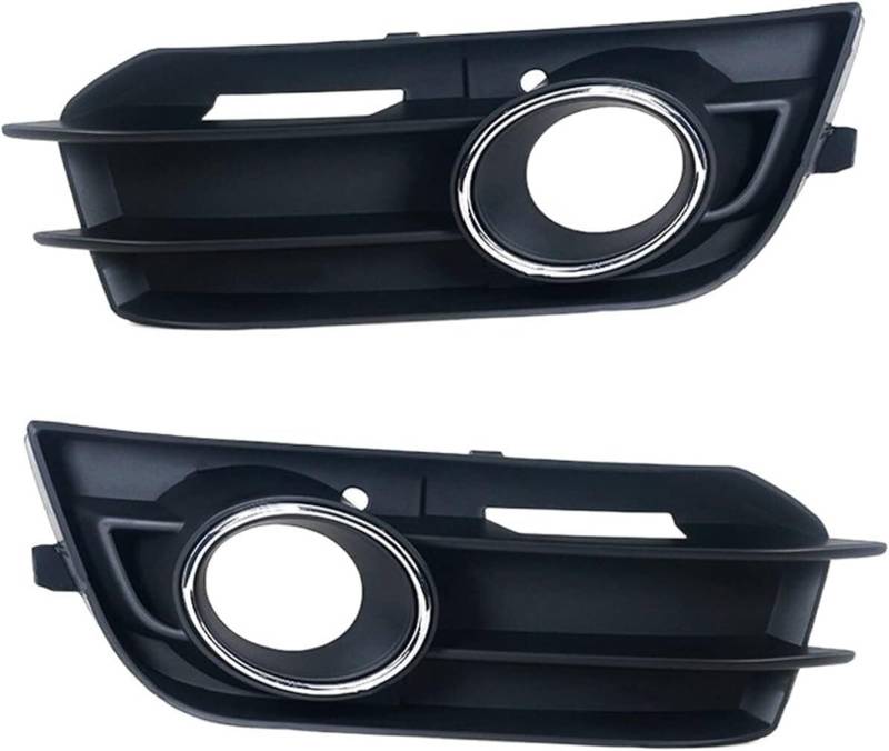 Kühlergrill für Nebelscheinwerfer Für A1 2010-2014 8X0807681A Front Stoßstange Nebel Licht Kühlergrill Abdeckung Schwarz von luoliang