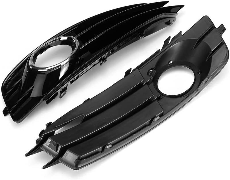 Kühlergrill für Nebelscheinwerfer Für A3 8P S-Line 2009-2012 2Pcs Nebelscheinwerfergitter Auto Front Nebelscheinwerfergitter(A) von luoliang