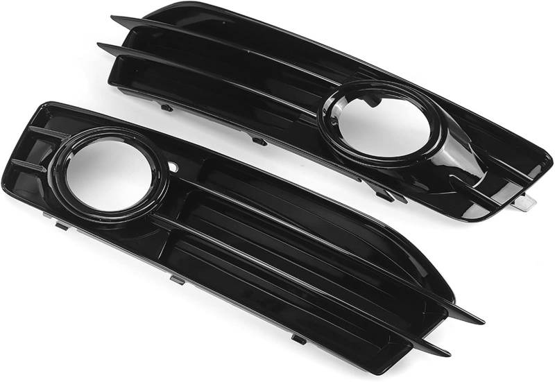 Kühlergrill für Nebelscheinwerfer Für A3 8P S-Line 2009-2012 2Pcs Nebelscheinwerfergitter Auto Front Nebelscheinwerfergitter(B) von luoliang