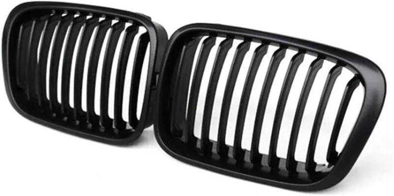 Kühlergrill für Nebelscheinwerfer Für BMW Auto Frontstoßstange für Kühlergrill Nieren Grille Gril Auto Frontstoßstange Grille(Matte Black) von luoliang