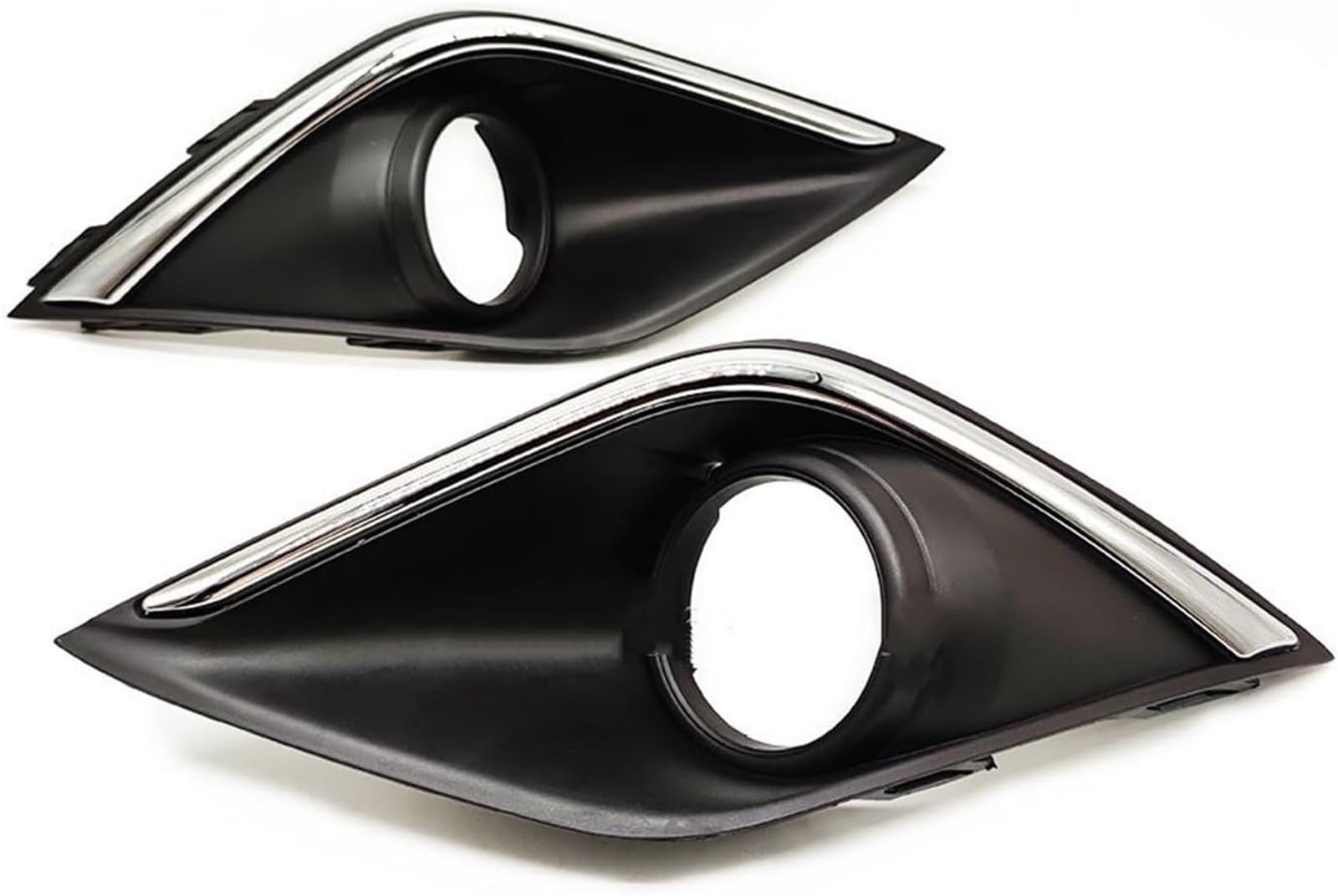 Kühlergrill für Nebelscheinwerfer Für Mitsubishi Für Outlander 2016-2019 Abdeckung Nebel Lampe Haube Rahmen Abdeckungen Grill(Left and Right) von luoliang