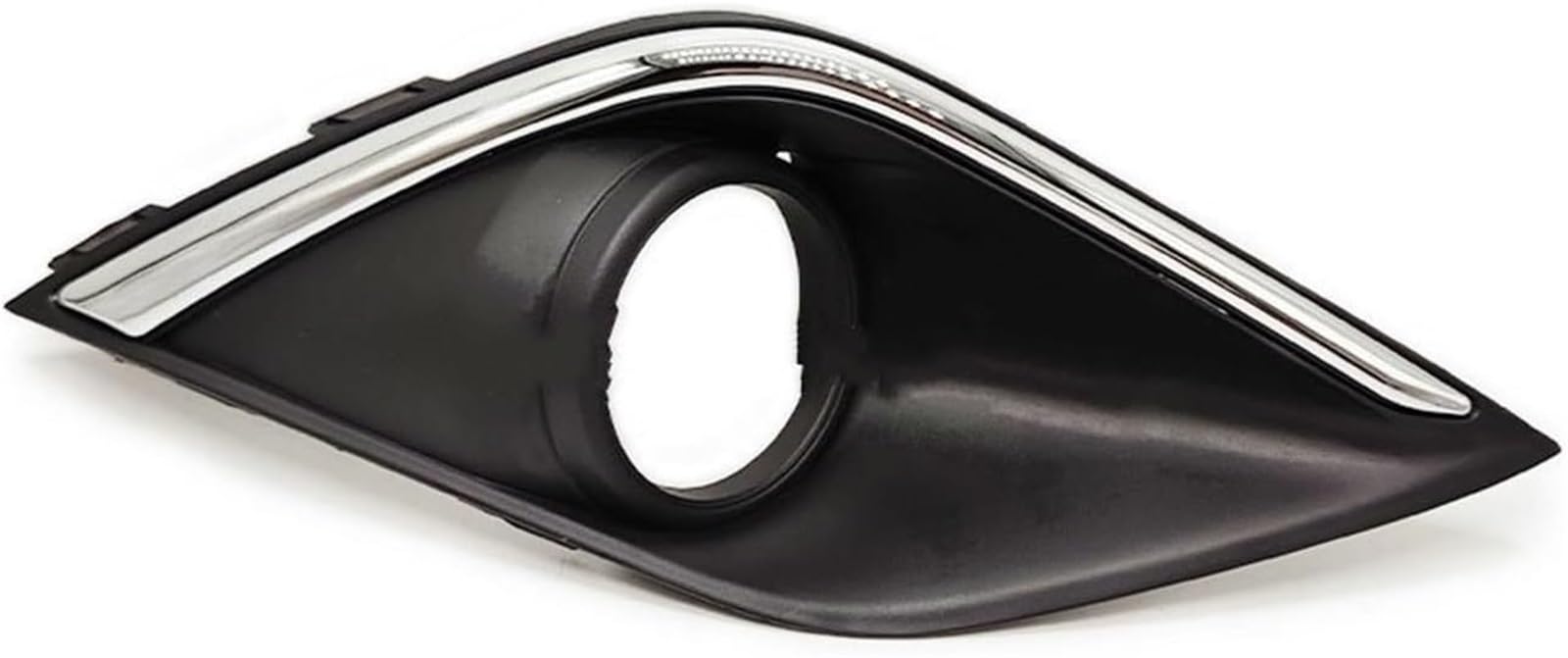 Kühlergrill für Nebelscheinwerfer Für Mitsubishi Für Outlander 2016-2019 Abdeckung Nebel Lampe Haube Rahmen Abdeckungen Grill(Only Right) von luoliang