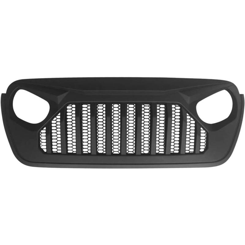 Kühlergrill für Nebelscheinwerfer Grille Borte Streifen für Wrangler JL JT 2018 2019 2020 2021 Auto Stoßstange Grille Vorne von luoliang