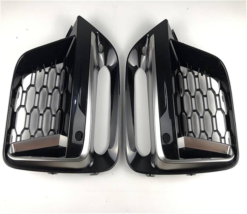 Kühlergrill für Nebelscheinwerfer Nebelscheinwerfer Kühlergrill Lampenabdeckung für BMW X3 G01 X4 G02 2018 2019 2020 Rahmenverkleidungsschutz Außenabdeckung(with Fog Light Hole) von luoliang