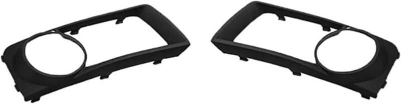 Kühlergrill für Nebelscheinwerfer Nebelscheinwerferabdeckung für BMW X6 E71 2012.04-2014 Frontstoßstangengrill von luoliang