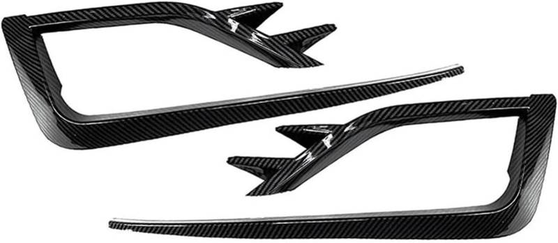 Kühlergrill für Nebelscheinwerfer Nebelscheinwerferabdeckung für VW für Golf MK7.5 2017–2019, Frontstoßstangengrill von luoliang