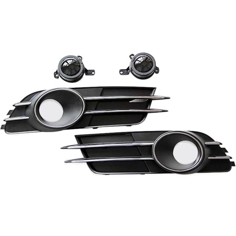 Kühlergrill für Nebelscheinwerfer Nebelscheinwerfergitter Auto Auto Unterer Stoßfängergitter Dekoration Auto-Styling Nebelscheinwerfergitter von luoliang